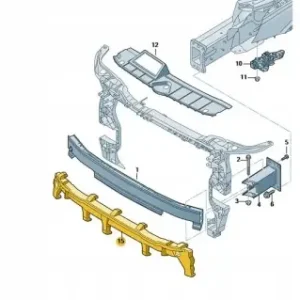 Dodaj do koszyka 80A807550B WYPEŁNIENIE Z PIANKI ABSORBER AUDI Q5