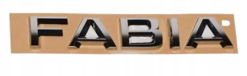 Najlepsza cena SKODA OE Napis - znaczek chromowy FABIA 2007 -