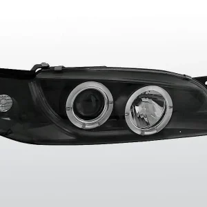 Lampy przednie SUBARU IMPREZA 05.93-10.00 ANGEL EYES BLACK Popularny