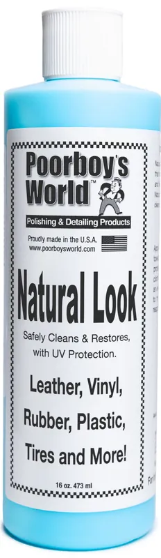 Okazja Dressing do wnętrza do plastiku, gumy, vinylu, skóry (naturalny połysk) - Poorboy's World Natural Look 473 ml