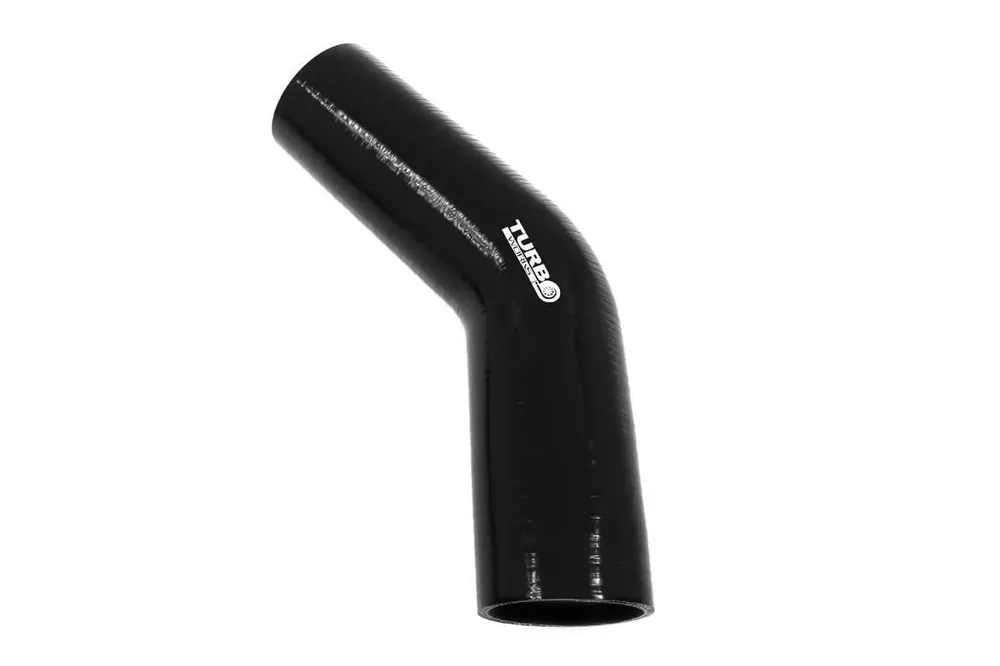 Darmowy zwrot Kolanko 45st TurboWorks Black 45mm XL