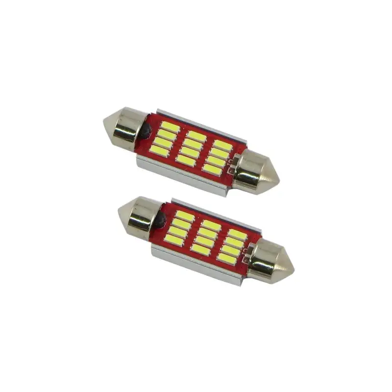 Żarówki led smd canbus C5W 41 mm 12V - 24V Rabat