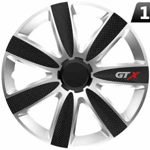 Kołpak GTX carbon black / silver 13``, 1 szt. Rabat