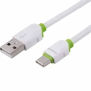 Zniżka Kabel do ładowania i synchronizacji, silikonowy okrągły, 100 cm, USB > USB-C