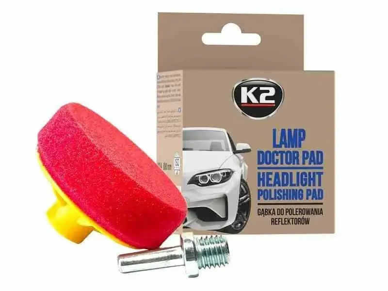 LAMP DOCTOR PAD Gąbka do polerowania reflektorów Bezpieczna płatność