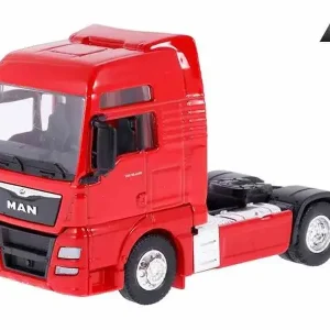 Oferta limitowana Model 1:64, MAN TGX XXL, ciągnik,czerwony (C00800MTCC)