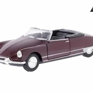 Model 1:34, DS 19 Cabriolet, bordowy (A00875D1CB) Obniżka ceny