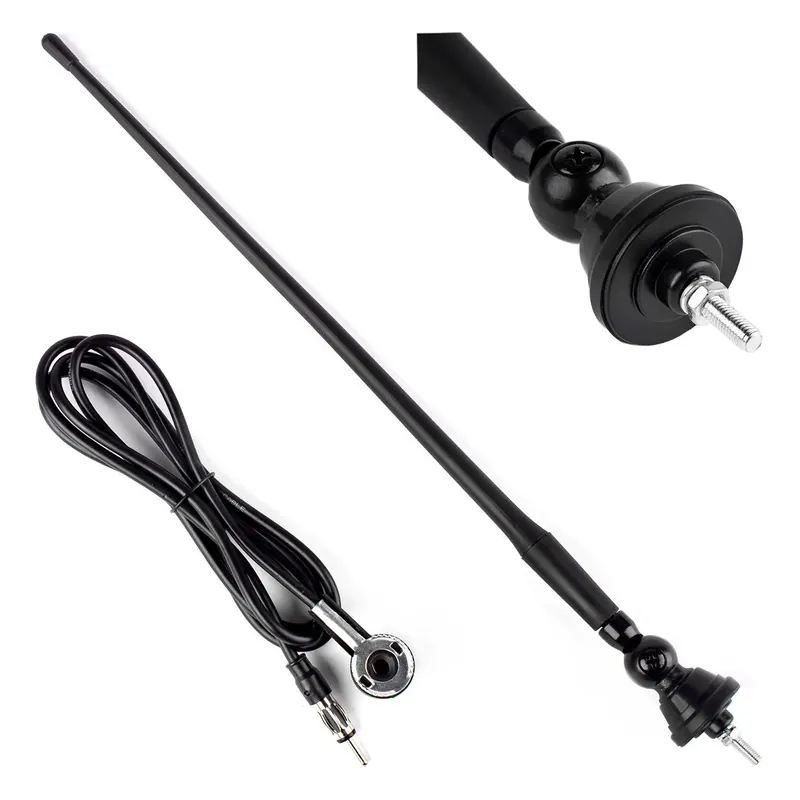 Antena samochodowa 34 cm 5 mm adapter ANT02 AMIO-001049 Do wyczerpania zapasów