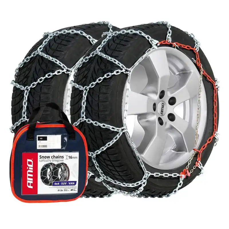 Wyprzedaż Łańcuchy śniegowe 16 mm 4x4 KB-230 AMIO-02120