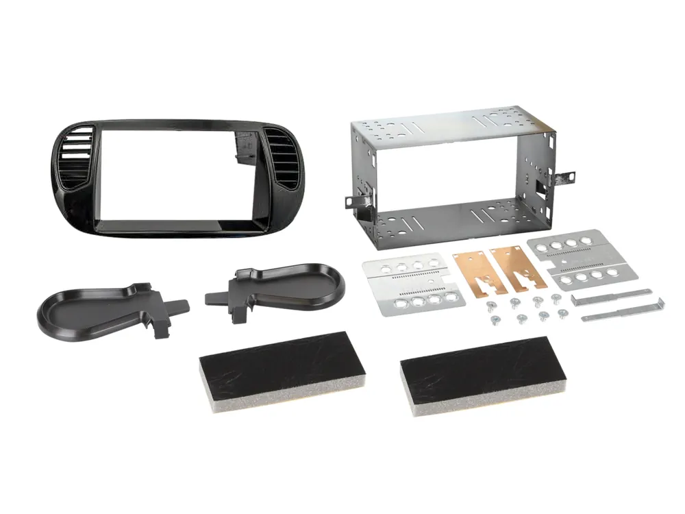 Ramka radiowa 2DIN Fiat 500 (ZAF 312) 2007-2015 381094-23-2 Okazja