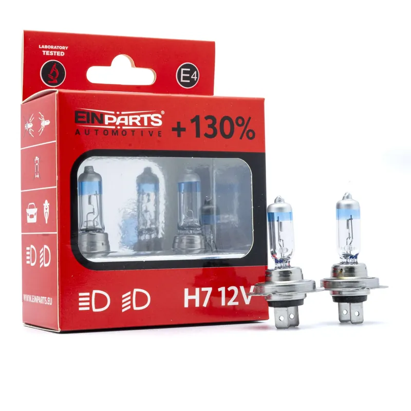 Okazja Żarówki halogenowe +130% EPB47K H7 12V 55W Einparts