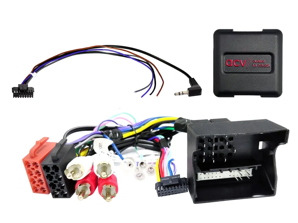 Adapter do kierownicy Audi A3/A4/A6/R8/TT Quadlock Multilead Amp >RCA Nowy