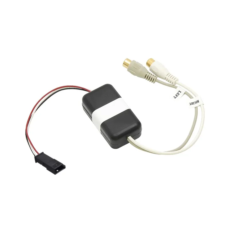 Interfejs Aux-IN do BMW 2x RCA wtyk- 3pin Cena promocyjna