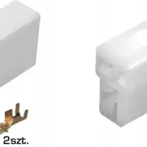 Oferta limitowana Złącze kostka obudowa 2-krotna + konektory E+J 6,3