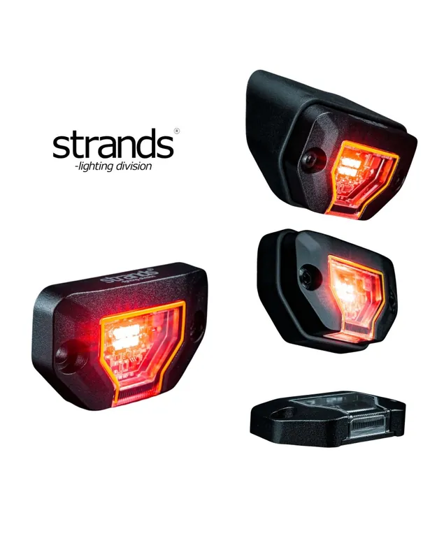 Oferta Strands UNITY ROCK LIGHT RED 809507